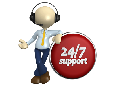 Service clients 24h/24 et 7j/7